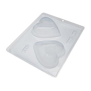 Forma BWB com Silicone Coração 200g - 1 Unidade ref. 45