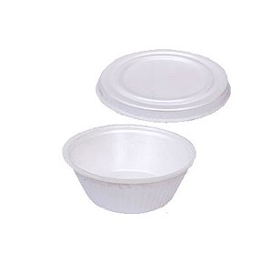 Pote Térmico de Isopor 300ml  HF 300 - 20 Unidades