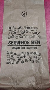 Saco para pão kraft 4kg (para 8 pães) - 500 unidades