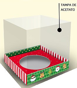 Caixa Para Panetone 100g Estampado - 1 Unidade