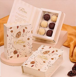 Livrinho Clássica Para 6 Docinhos - 1 Unidade