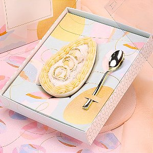 Caixa Para Ovo de Colher Ajustável 250g - 350g - 500g CELEBRAR - 1 Unidade