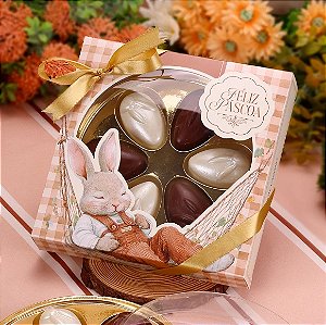 Caixa Com Blister Para 6 Mini Ovos Acolher - 1 Unidade