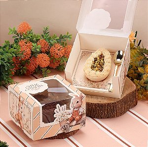 Caixa Para Ovo de Colher 100g/150g - 1 Unidade