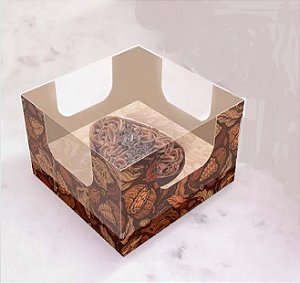 Caixa Para 1 Mini Ovo 50g Puro Cacau - 1 Unidade