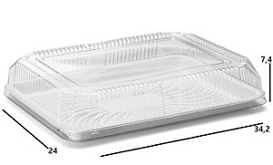 Embalagem para bolo e torta retangular Galvanotek G 70MB - 20 unidades