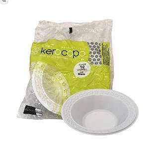 Prato Sobremesa Fundo 15cm KEROCOPO - 10 Unidades