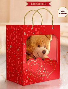 Sacola Com Visor Amor - 1 Unidade