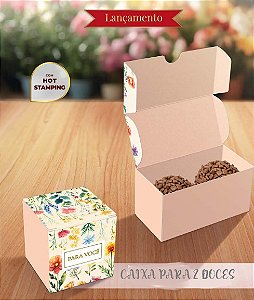 Caixa 2 Doces Atelier das Flores - 1 Unidade