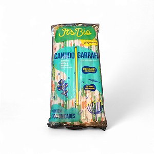 Canudo 5mm Biodegradável - 100 Unidades
