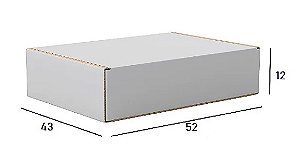 Caixa de Papelão Para Bolos Nº10 43x52x12 - 1 Unidade
