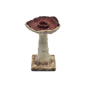 PORTA VELA COGUMELO VERMELHO M