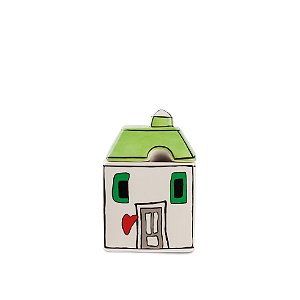 AÇUCAREIRO PORCELANA VERDE LE CASETTE
