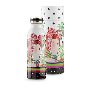 GARRAFA SQUEEZE BRANCA LE PUPAZZE