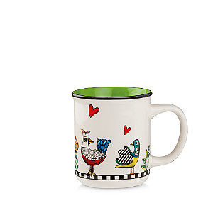 CANECA VERDE COCORICO