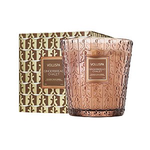 VELA VASO PEDESTAL 3 PAVIOS GINGERBREAD CHALET