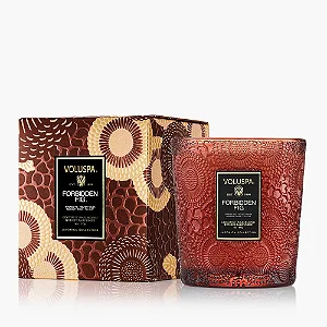 VELA COPO VIDRO CLASSICO 60H FORBIDDEN FIG
