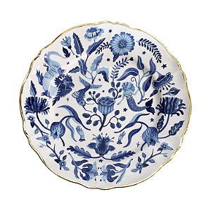 Prato raso over blue BITOSSI