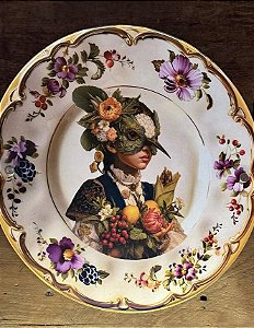 Azulejo Redondo Beija-Flor