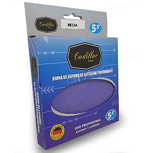 Boina de Espuma Média 5,5" - Lilás - Cadillac Auto