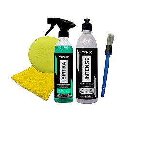 Kit de Limpeza e Revitalização de Plástico Vonixx