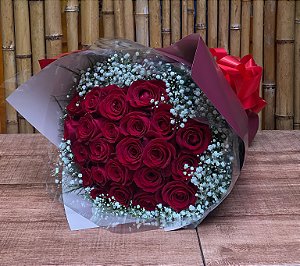 Buquê Rosas Especial - 24 Botões