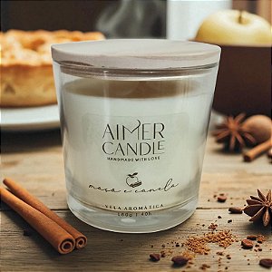 Vela Maçã e Canela Classique 180g