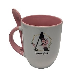 Caneca com colher