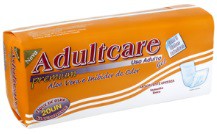 Absorvente Geriátrico Adultcare Premium pacote com 20 unidades - uso unissex