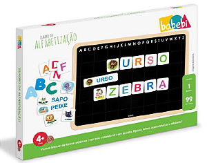 Jogo Educativo Alfabeto Do Leãozinho Babebi