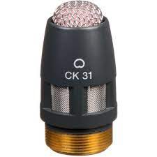 Cápsula Cardióide AKG CK31 para Microfones Gooseneck GN, HM 1000