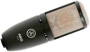 Microfone Condensador Profissional Perception P220 AKG com Base e Case