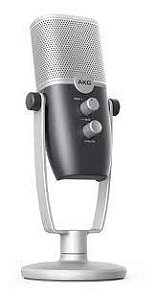 Microfone Condensador Akg Profissional Ara C22 Usb C