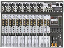 Mesa de som soundcraft sx1602fx usb 16 canais
