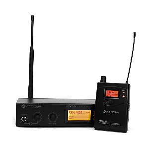 Sistema de Transmissão In-Ear Digital UHF Kadosh K-1000 IN