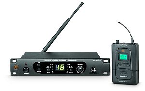 Sistema de Monitoração Profissional Sem Fio UHF 16 Canais SRM-1E