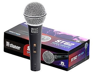Microfone Com Fio Dinâmico Staner ST-62