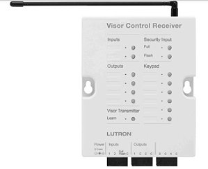 Receptor de Controle Para Carros Lutron RR-VCRX-WH-BA