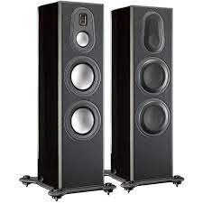 Par de Caixas De Som Torre SP-300 3 Vias 300w Monitor Audio Platinum PL300 II
