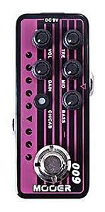 Pedal Micro Pré-Amplificador Blacknight 2 Canais Mooer M009