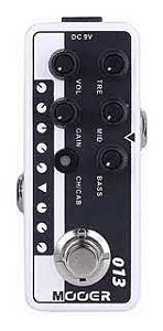 Pedal Micro Pré-Amplificador Matchbox 2 Canais Mooer M013