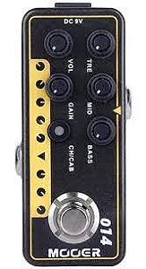 Pedal Micro Pré-Amplificador Taxidea Taxus 2 Canais Mooer M014