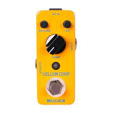 Pedal Compressor Yellow Comp Classic Optical Mooer MCS2