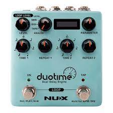 Pedal De Delay Estéreo Até 1800ms Para Guitarra Duotime NUX NDD-6