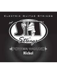 Encordoamento Para Guitarra 7 Cordas Banhadas À Níquel Tensão Medium SIT S71058