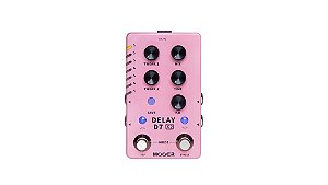 Pedal para Guitarra Delay D7 X2 Mooer M722