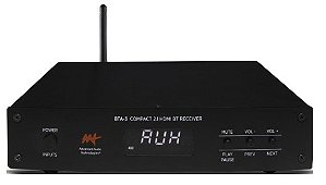 Amplificador De Áudio 2.1 120w RMS Bluetooth AAT BTA-3
