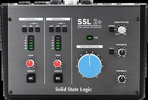 Interface de Áudio USB-C Solid State Logic SSL2+