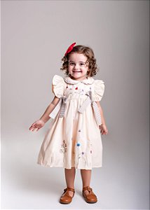 VESTIDO HELÔ BORDADO