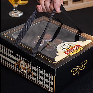 Caixa Bebida + Doces Boteco Com Alça - 2714